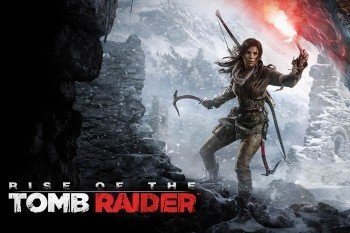 Наклейка на ноутбук Tomb Raider